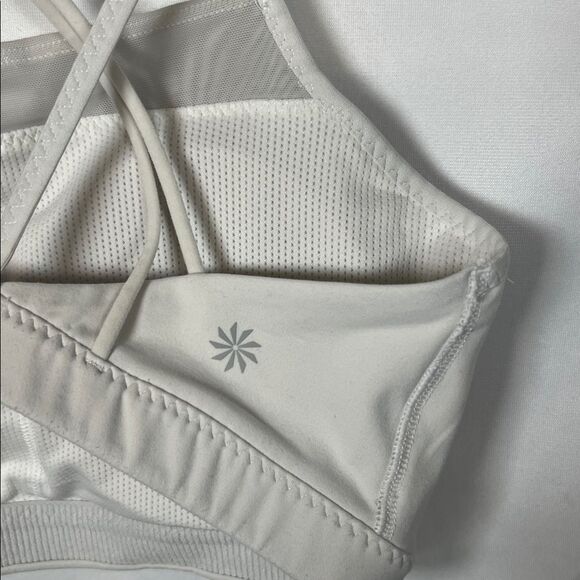Athleta Powervita Superstrap Bra White M - Picture 4 of 6